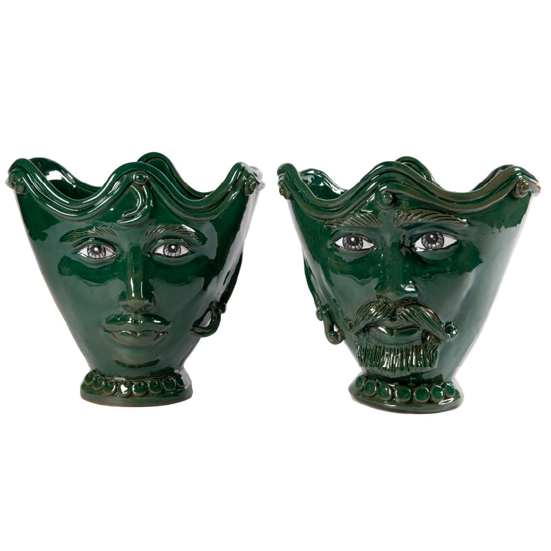 Vaso smerlato piccolo Eleganza Ramina