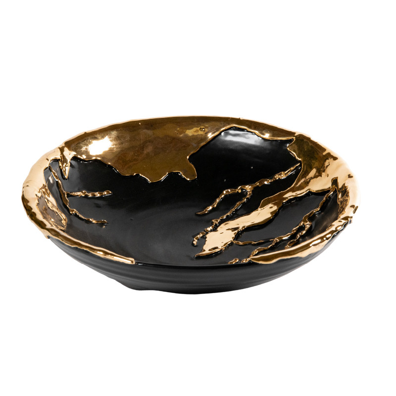 Piatto piccolo Oro Nero