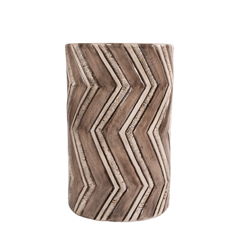 Vaso cilindro Sabbia