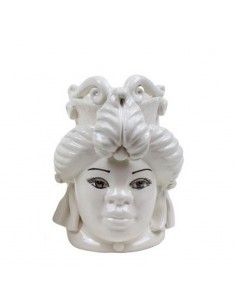 Testa di Moro Demetra Piccolo Shiny White