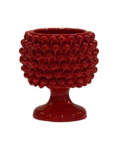Vaso Cachepot Pigna Rosso