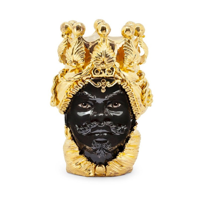 Testa di Moro Demetra Black and Gold Deluxe